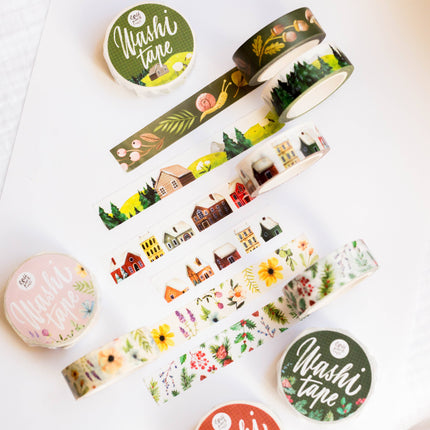 Ruban Washi  tape — Ville d'hiver