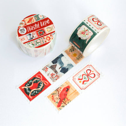 Ruban Washi tape— Timbres de Noël