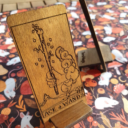Porte-carte AS de BÂTONS - 5