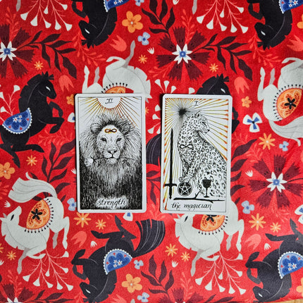 Tapis de tirage Cheval de Feu - 3
