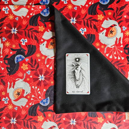 Tapis de tirage Cheval de Feu