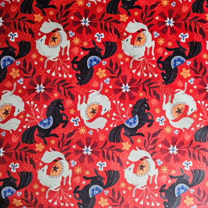 Tapis de tirage Cheval de Feu - 5