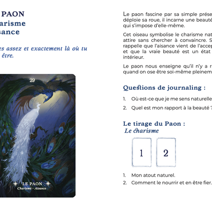 Oracle Esprit des Oiseaux