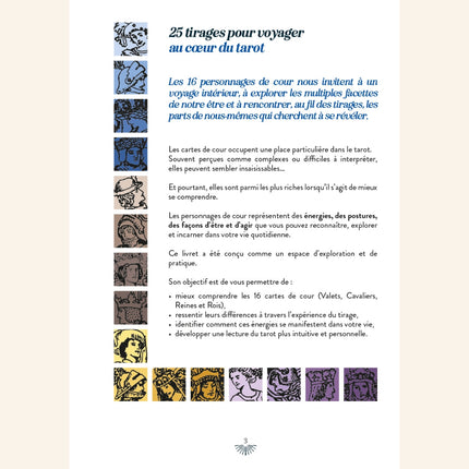 Les personnages du tarot en 25 tirages