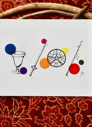 Carte Séries du Tarot - 2