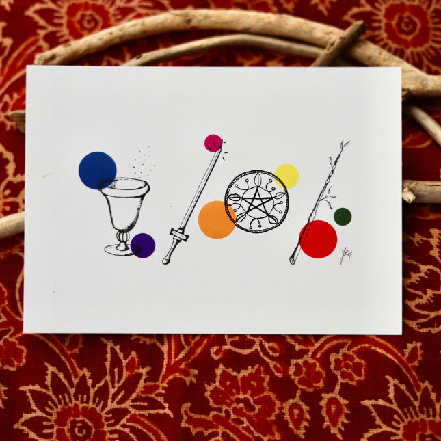 Carte Séries du Tarot - 2