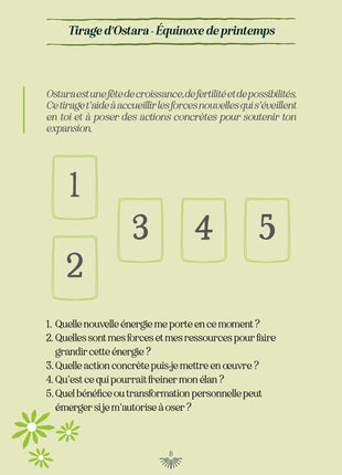 Le tarot pour une vie inspirante - 5