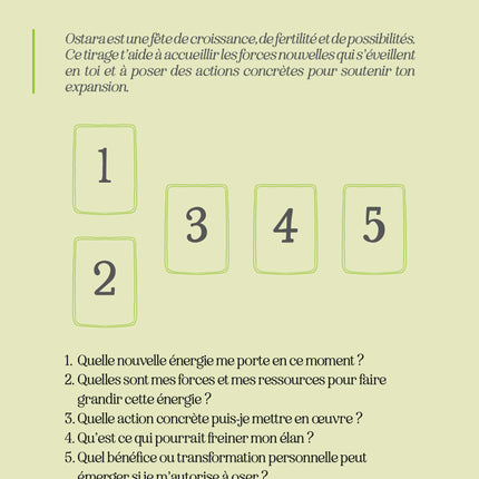 Le tarot pour une vie inspirante - 5