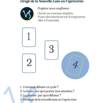 Le tarot au rythme de la Lune - 5