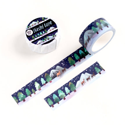 Ruban washi tape — Nuit d'hiver